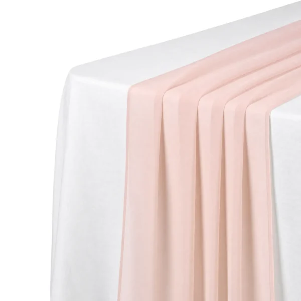 Insphire_NZ_Auckland_Table Linen_Table Runner Blush 6m