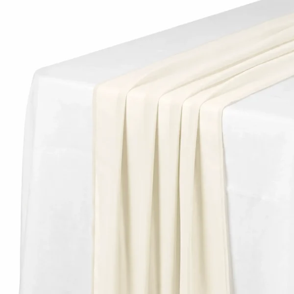 Insphire_NZ_Auckland_Table Linen_Table Runner Cream 6m