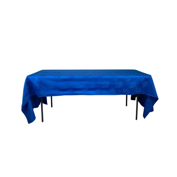 Insphire_NZ_Hire-Linen Trestle Royal Blue Damask 120:54 (3.05m x 1.35m)