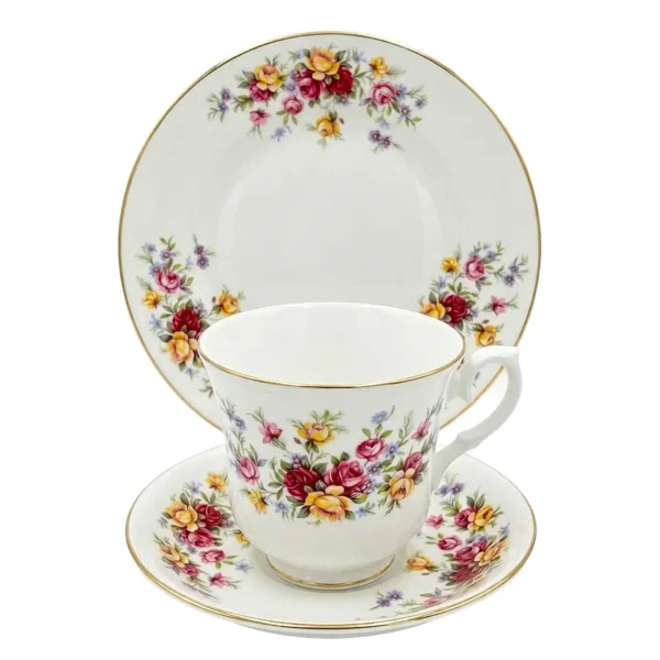 Insphire_NZ_Vintage China Trio Cup and Plates