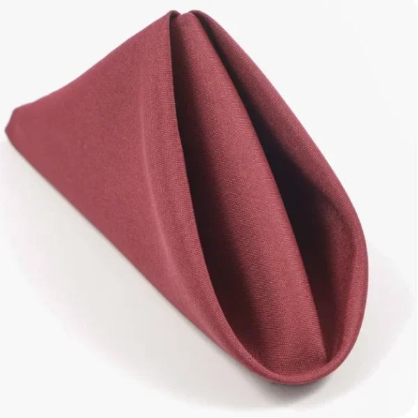 napkin burgundy