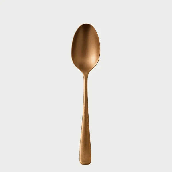 rose gold dessert spoon